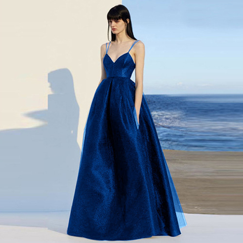 Zarif spagetti kayışı akşam ko - Women Formal Wear Dress incelemesi ve fiyatı