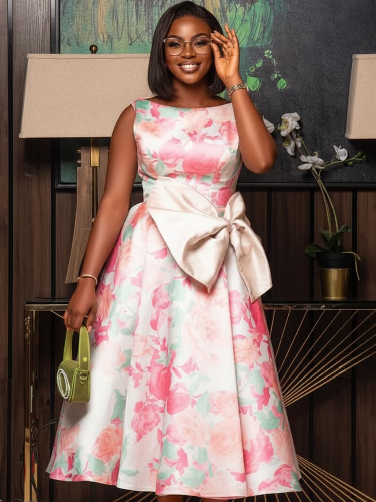 Büyük Beden Yuvarlak Yaka Kols - Women Formal Wear Dress incelemesi ve fiyatı