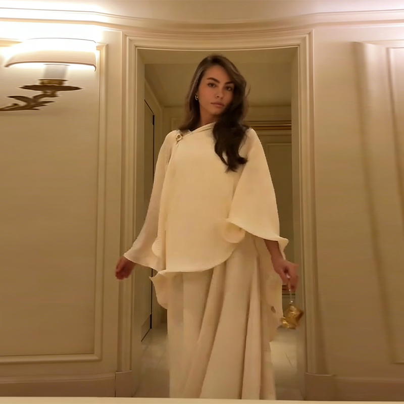 Romantik Zarif Şal Elbise Seti - Women Formal Wear Dress incelemesi ve fiyatı