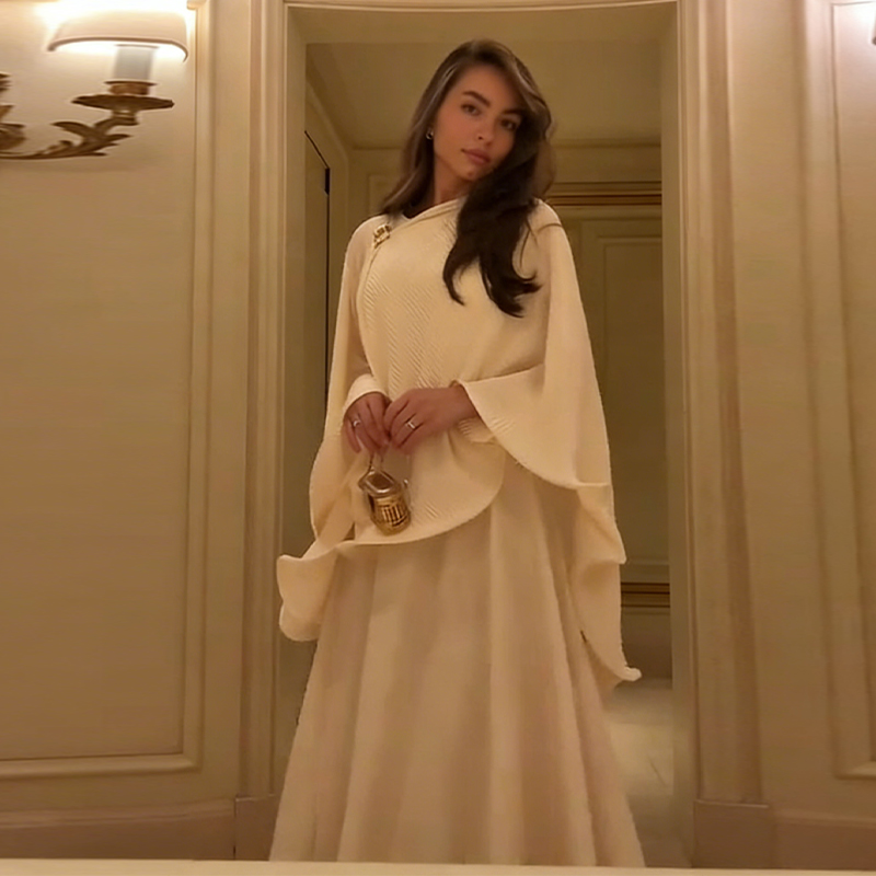 Romantik Zarif Şal Elbise Seti - Women Formal Wear Dress incelemesi ve fiyatı
