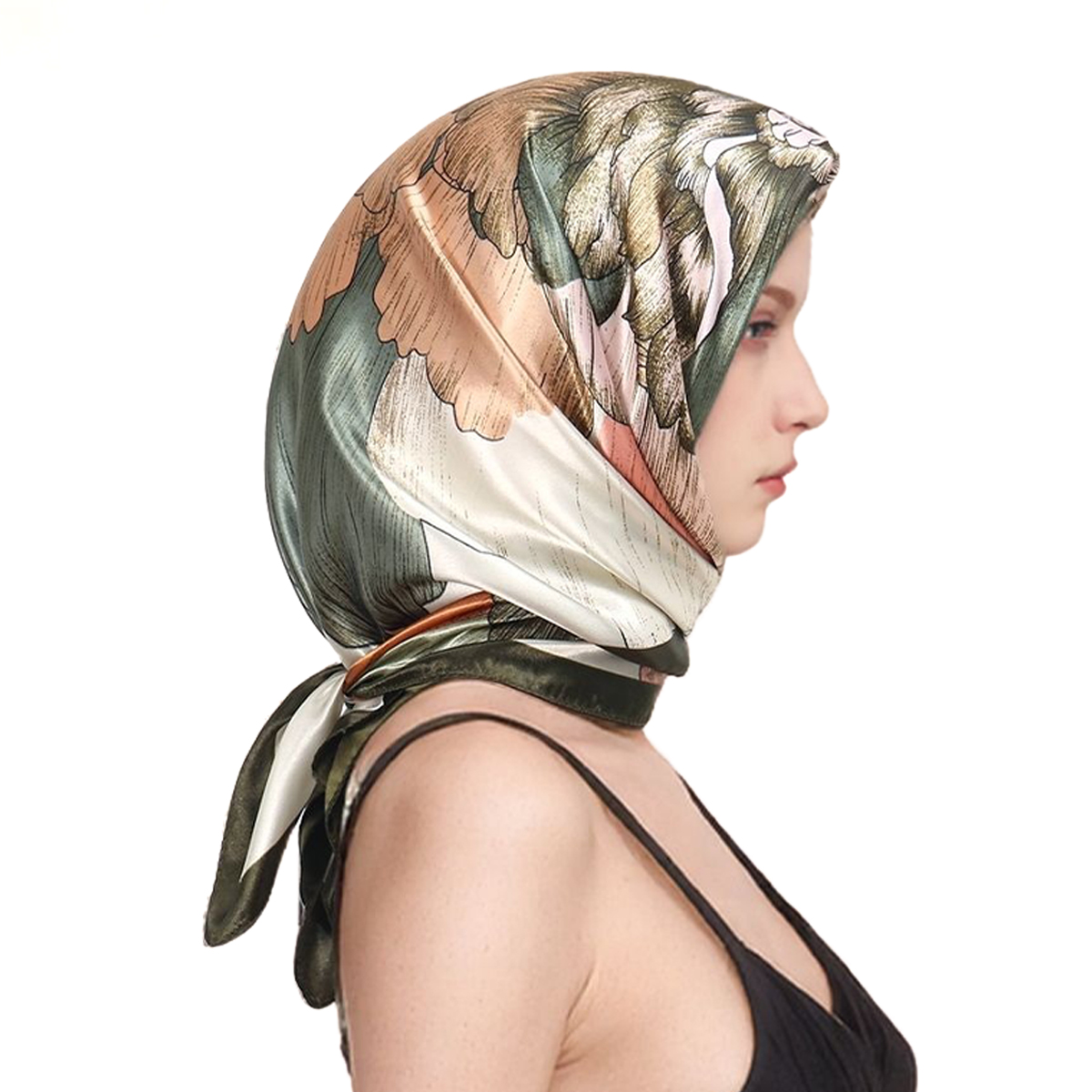 90*90 cm Saten Ipek Kare Eşarp - Scarf Silk Neck incelemesi ve fiyatı