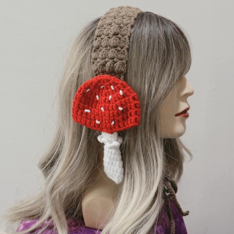 Örme Mantar Tasarım Hairband K - Formal Wear Hairstyles For Women incelemesi ve fiyatı