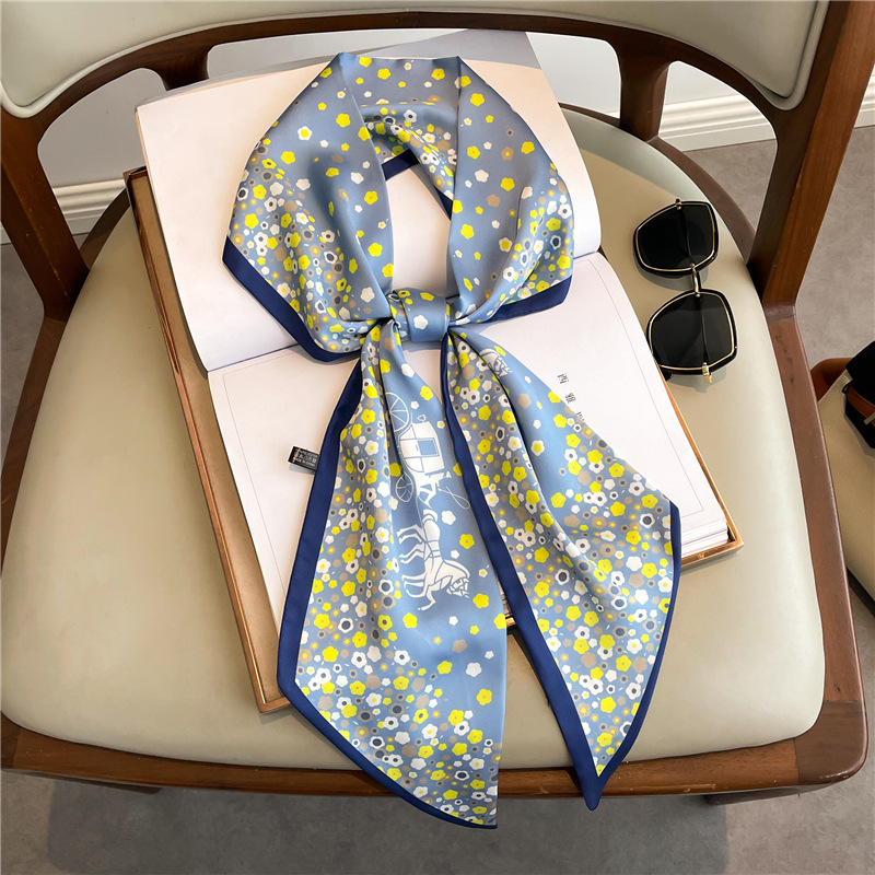 Kadınlar İçin Moda Baskılı Uzu - Scarf Silk Neck incelemesi ve fiyatı