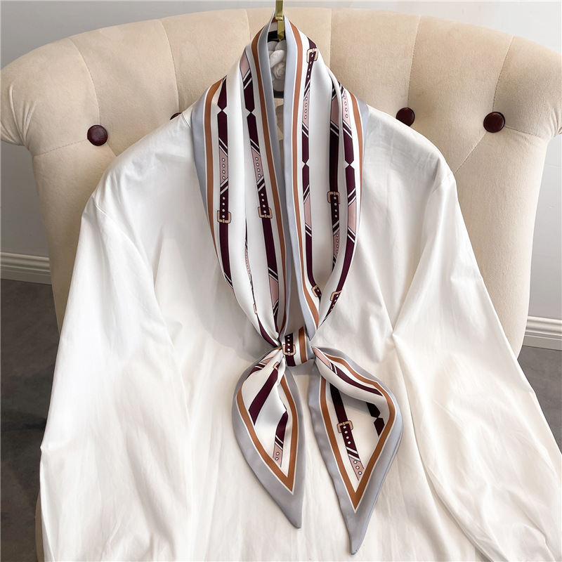 Kadınlar İçin Moda Baskılı Uzu - Scarf Silk Neck incelemesi ve fiyatı