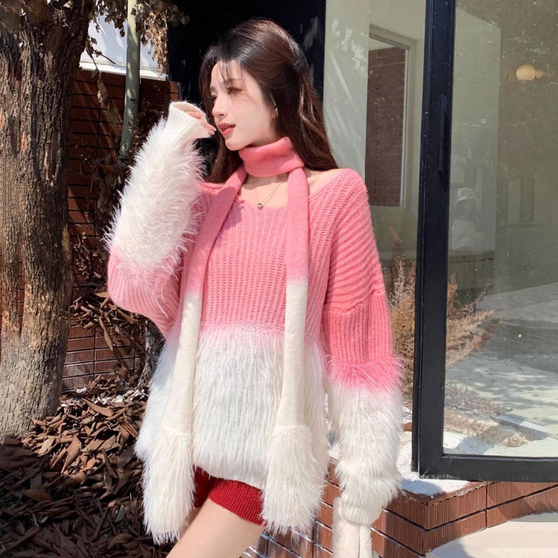 Kadın Degrade V Yaka Kazak Viz - Cashmere Sweater Formal incelemesi ve fiyatı