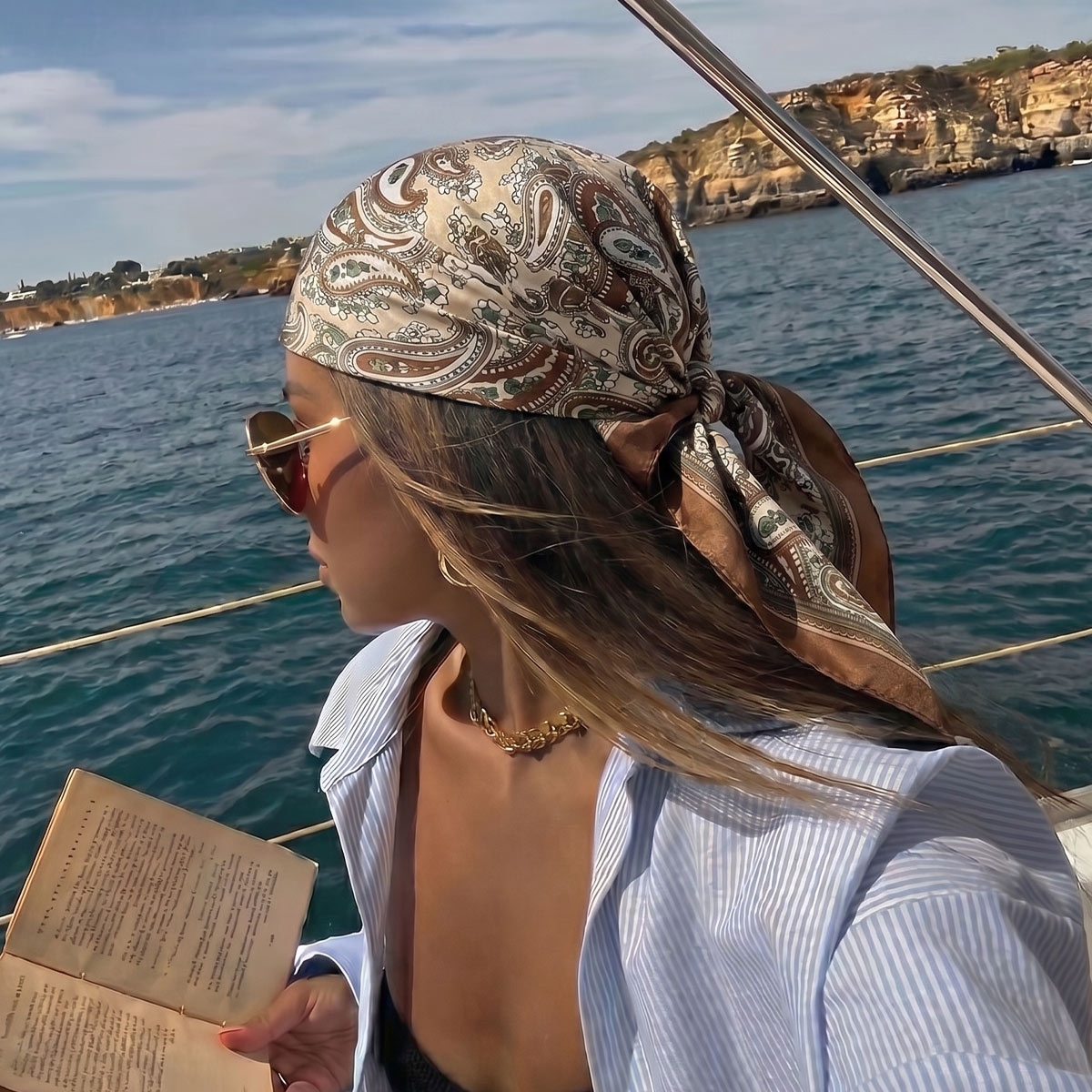 Yeni Tasarım Moda Kare ipek eş - Scarf Silk Neck incelemesi ve fiyatı