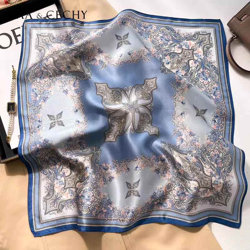 Barok Çiçek % 100% Dut Ipek Ka - Scarf Silk Neck incelemesi ve fiyatı