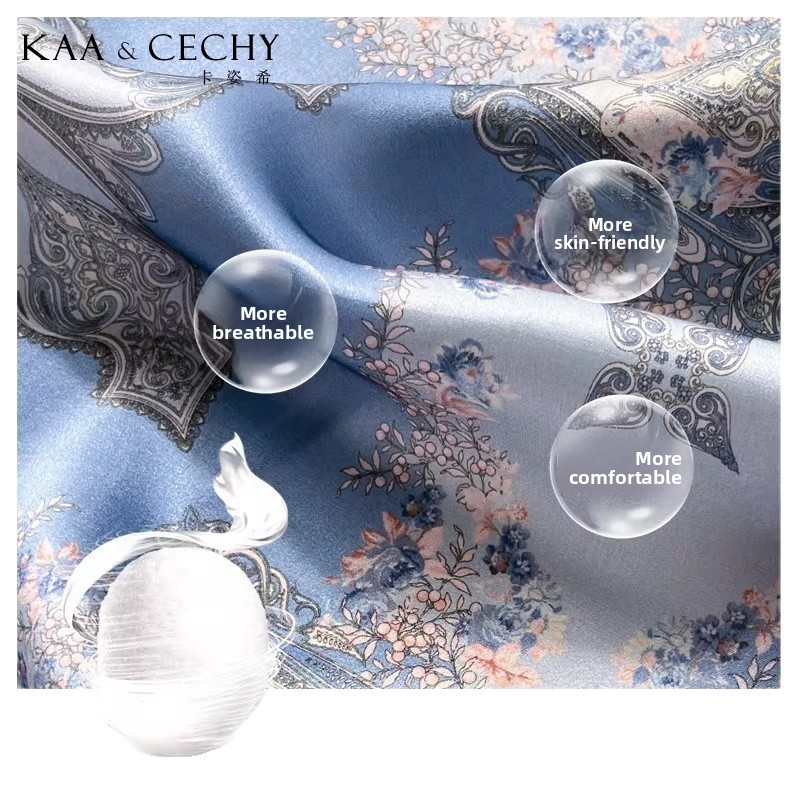 Barok Çiçek % 100% Dut Ipek Ka - Scarf Silk Neck incelemesi ve fiyatı