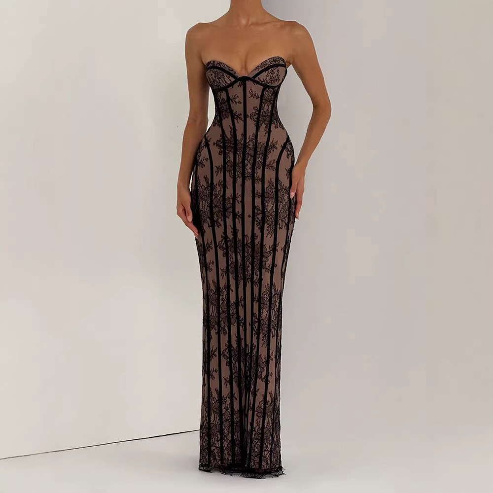 Kadınlar için Straplez Dar Kes - Women Formal Wear Dress incelemesi ve fiyatı