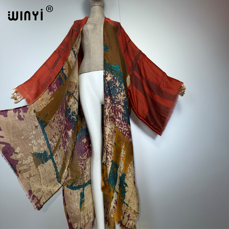 WINYI kimono yağlıboya baskılı - Young Women'S Formal Wear incelemesi ve fiyatı