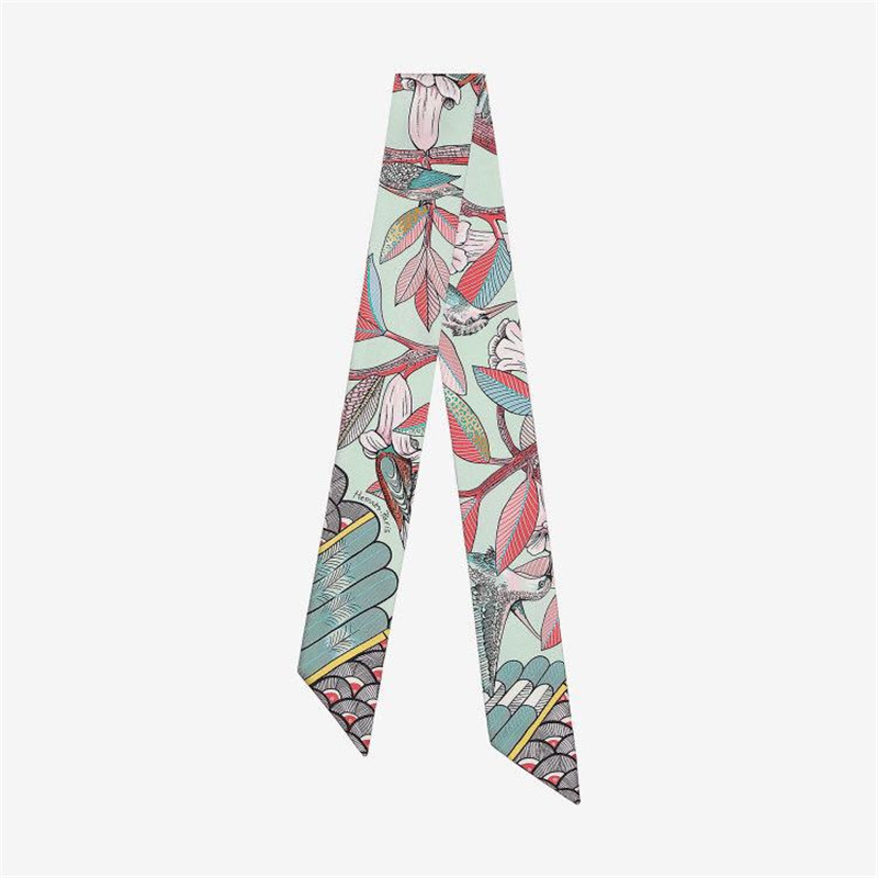 Lüks marka Hummingbird baskı s - Scarf Silk Neck incelemesi ve fiyatı